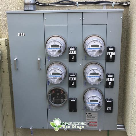 residential electric meter installation